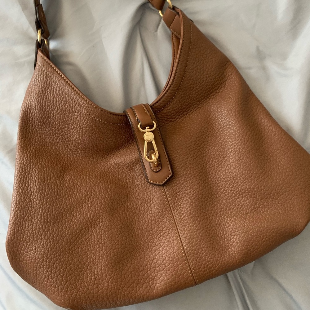 TIGNANELLO BROWN HANDBAG